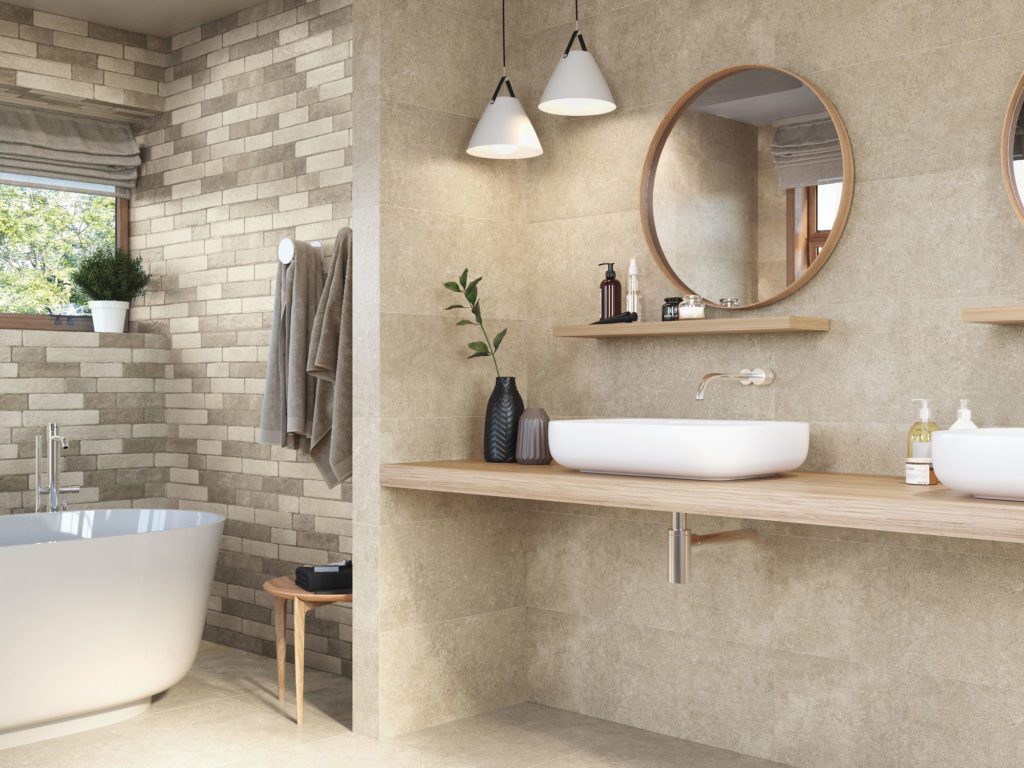 beige-bathroom-sinks-and-bathtub